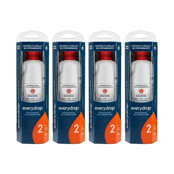 4 Packs everydrop by Whirlpool Ice and Water Refrigerator Filter 2