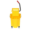 WaveBrake 35 Qt. Plastic Mop Bucket with Wringer