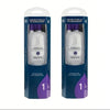 2 Pack  everydrop by Whirlpool Ice and Water Refrigerator Filter 1